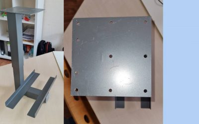 2702 – PC-Halterung für Schreibtisch