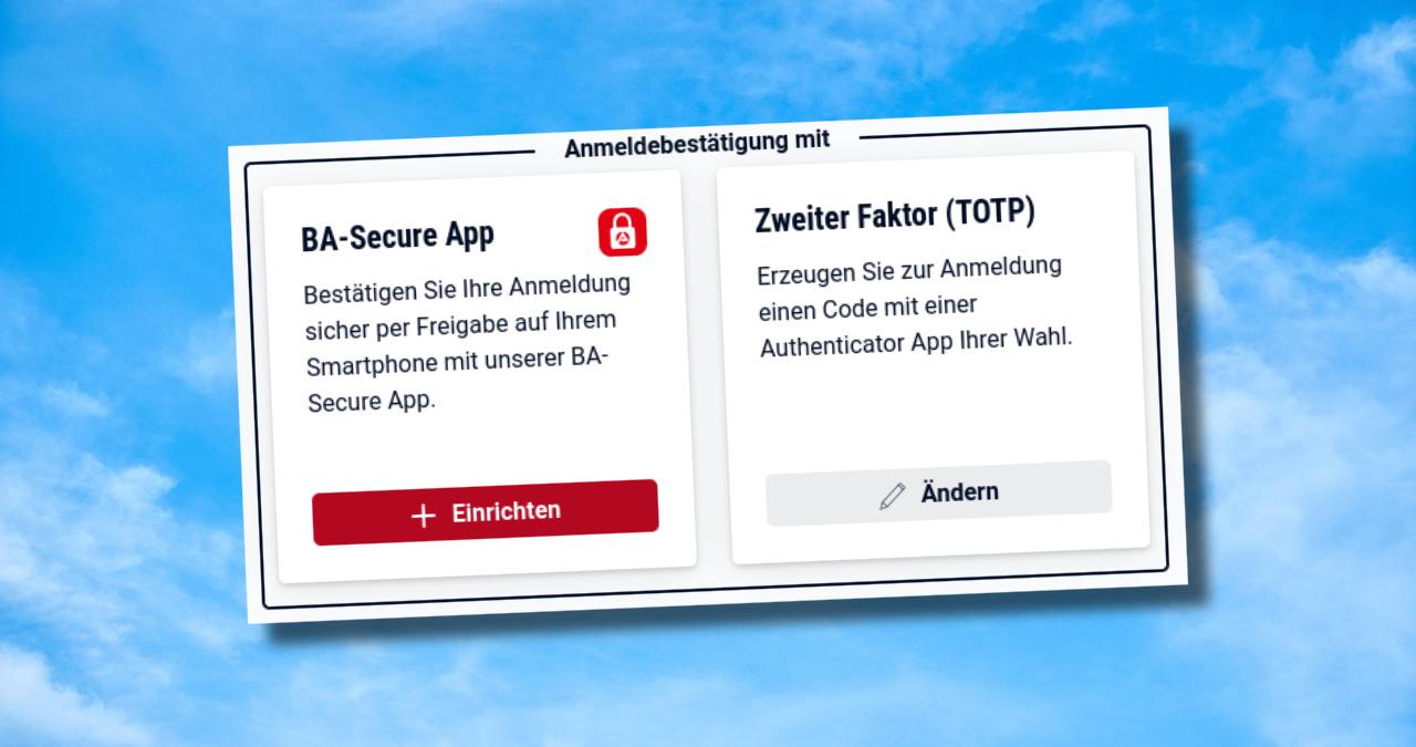 Mehr Sicherheit beim Login: Die neue BA-Secure App