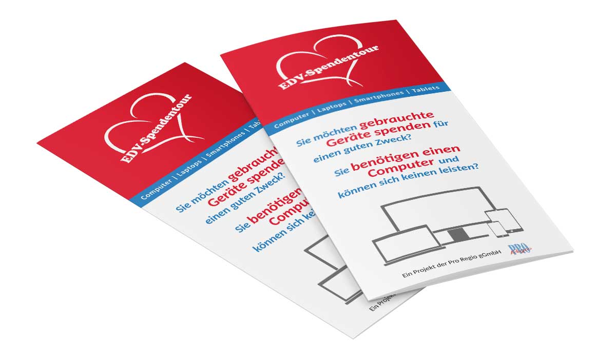 Flyer EDV-Spendentour