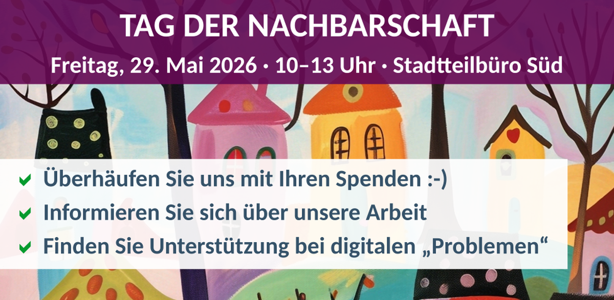 Tag der Nachbarschaft am 29. Mai 2026